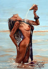 Rick Melton - Wet No. 9 - Smut Art Print