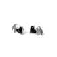 Alchemy - Black Soul - Stud Earrings