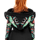 Restyle - Autumnal Equinox - Dark Cottagecore Embroidered Oversized Hoodie