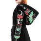 Restyle - Autumnal Equinox - Dark Cottagecore Embroidered Oversized Hoodie