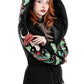 Restyle - Autumnal Equinox - Dark Cottagecore Embroidered Oversized Hoodie