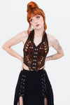 Restyle - Cinnamora - Gothic Blouse Corset Top