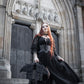 Restyle - Obsidian Moth - Grey Suede Whimsical | Gothic Backpack