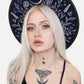 Restyle - Stellar Glow - Wide Brim Witchy Hat