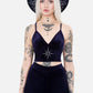 Restyle - Stellar Glow - Wide Brim Witchy Hat