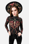 Restyle - Wilderwood - Gothic Mesh Bodysuit