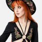 Restyle - Wildflower - Wide Brim Witchy Hat