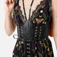 Restyle - Hemlock- Gothic Witchy Harness Lace-Up Belt
