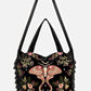 Restyle - Wilderwood - Gothic Velvet Shopper Handbag