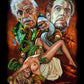 MASTERS OF HORROR - Movie Art by Rick Melton - T-Shirt - Wild Star Hearts 