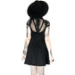 Back image of dress on model