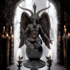 Baphomet Antiquité Occulte Mystique Figurine 25cm Ornement Gothique