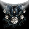 Sinister Wings - Fleece Blanket/Throw/Tapestry by Sarah Richter - Wild Star Hearts 