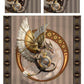 Steampunk Dragon Design Print