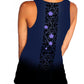 Image of Back of Goth Top on Model