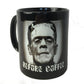 WSH - Frankenstein Before Coffee - 11oz Ceramic Mug - Wild Star Hearts 