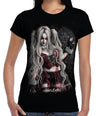 WSH - Harley Madness - Womens Capsleeve T-Shirt by Enys Guerrero - Wild Star Hearts 