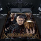WSH - HELLRAISER - Twin Bedspread Top Cover / Trow / Fleece by Peter Panayis - Wild Star Hearts 